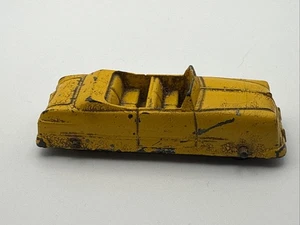 Vintage TootsieToy Yellow Ford Convertible Car Die-cast Metal Made in USA - Picture 1 of 5