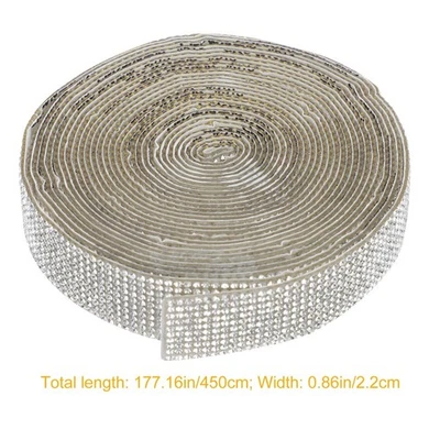  5 Yards Strassband Selbstklebend Selbstklebende DIY -Handwerksband - Bild 1 von 4