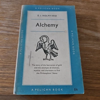 Vintage Pelican PB 1957 Alchemy Holmyard Story Chemists Mystics Charlatan X - Image 1 of 4