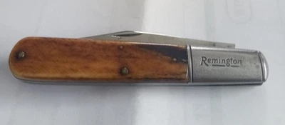 Navaja de Bolsillo Remington EE. UU. Hoja Única 4" Usada muy poco. Foto 1 de 4