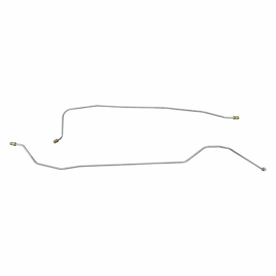 1962-1965 Chevrolet Chevy II Nova Preformed Rear Axle Brake Line Kit Stainless - Image 1 of 4