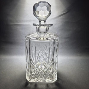 Vintage Edinburgh Crystal Decanter Embassy Pattern 800ml Cut Glass Barware - Picture 1 of 16