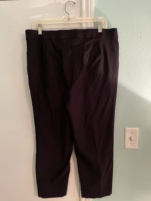 Rafaella Damas Capri Elástico con Bolsillos - Talla 16 Negro Foto 1 de 4