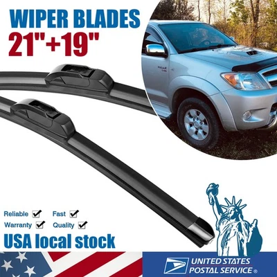 Par de limpiaparabrisas delantero aptos para Nissan 200SX 240SX 1995-1998 21" 19" Foto 1 de 4