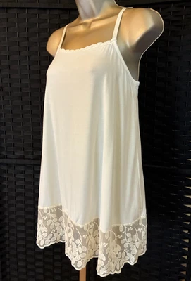 MATILDA JANE Marfil CAMISOLA Talla XS Extensor AJUSTE DE ENCAJE Top FESTIVAL FairyCore Foto 1 de 4