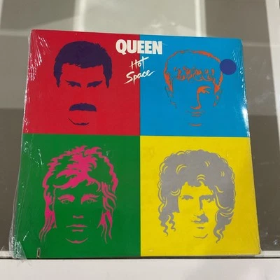 Queen – Hot Space 1982 Elektra E1-60128 Sealed Vinyl NM Under Pressure - Image 1 of 2