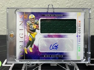 Matthew Golden 2025 Panini Origins - Rookie Patches #RJJ-MGN RPA Auto - Bild 1 von 2