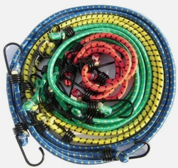 12 starke Gepäckspanner Expander Gummseil Spanngummi Riemen  Spanngurt - Bild 1 von 4