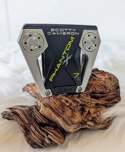 Scotty Cameron Phantom X 7.5 35", Original Grip in Good Shape, +Head Cover - Picture 1 of 8