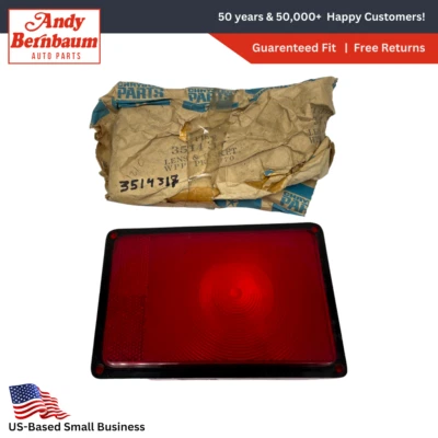 Dodge Charger 1971 conductor izquierdo interior luz trasera lámpara lente cubierta 3514317 nuevo de stock Foto 1 de 4