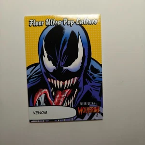 2024 UD FLEER ULTRA WOLVERINE POP CULTURE SSP VENOM #PC-33 A4 - Bild 1 von 2