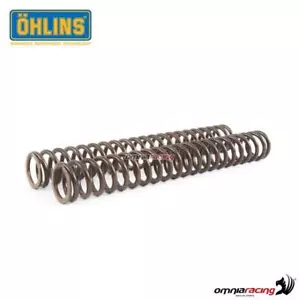 Pair of front Ohlins springs for set cartridges load 100N / mm - Picture 1 of 3