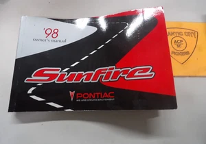 1998 Pontiac Sunfire Owner's Manual-Book Only - Picture 1 of 7