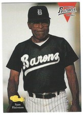 1994 Classic Birmingham Barons #29 Sam Hairston Coach Minor League Baseball Card
