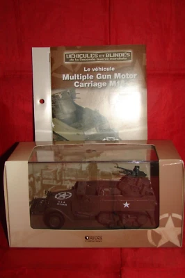 ATLAS MULTIPLE GMC M16  1/43 NEUF BOITE vehicules et blindes 2nde guerre - Photo 1/3