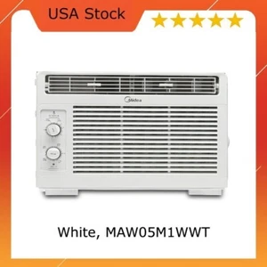 Midea 5,000 BTU 150 Sq ft Mechanical Window Air Conditioner, White, MAW05M1WWT - Picture 1 of 5