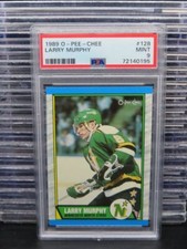 1989-90 O-Pee-Chee Larry Murphy #128 PSA 9 North Stars