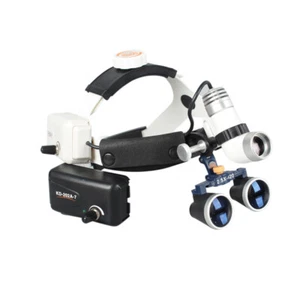 3W LED Medical Headlight Surgical 2.5X420mm Loupes Binocular Magnifier 2 Battery - Picture 1 of 7