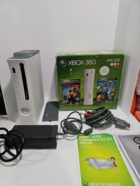 Video game - Microsoft Xbox 360 E Arcade (4GB) - Preto - M4V-00005 - waz