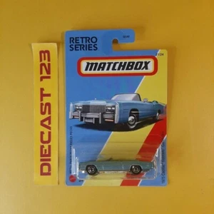 Matchbox RETRO SERIES 21-24 MBX 1975 CADILLAC ELDORADO CONVERTIBLE - Picture 1 of 5
