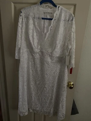 Vestido de novia de encaje talla grande 3x Foto 1 de 4