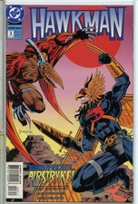 Hawkman 1993 series # 2 very fine comic book