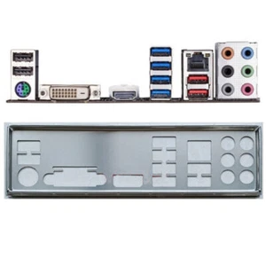 Backplate I/O Shield IO Shield For GIGABYTE B450 AORUS M/ B450M AORUS ELITE - Afbeelding 1 van 3