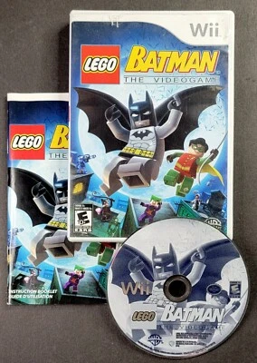 LEGO Batman: The Videogame (Nintendo Wii, 2008) CIB - Image 1 of 3