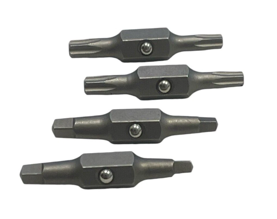 Klein Screwdriver T15 T20 R1 R2 Replacement Bits 2 Each 32542 32484 11/10-in-1 - Image 1 of 2