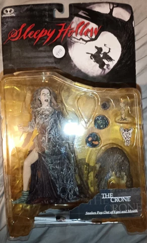 McFarlane Toys Sleepy Hollow The Crone 6" Action Figure NEW Dmg Pkg Cover