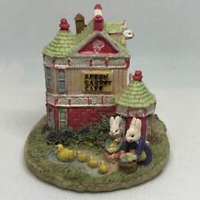 "THE BUNNY FAMILY VILLAGE"- The Bunny Baker and Duckling Deli EH12 -1995 RETIRED