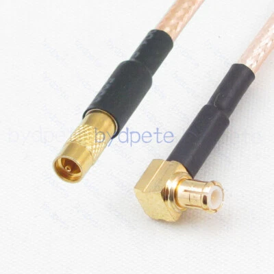 MCX male to MMCX female Adapter plug jack RF RG316 Pigtail Jumper cable bydpete - Image 1 of 4
