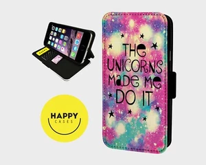 FUNNY UNICORN JOKES - Flip Handyhülle aus Kunstleder - iPhone/Samsung - Bild 1 von 5
