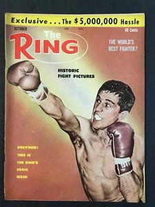 The Ring Boxing Magazine October 1963  500th Issue - Picture 1 of 2