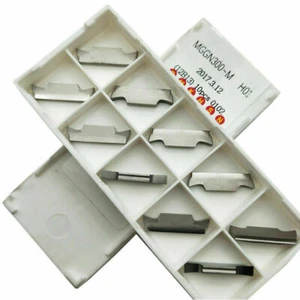 para aluminio MGGN300-M H01 3 mm de ancho insertos de carburo de corte para MGEHR MGMN300 - Imagen 1 de 5