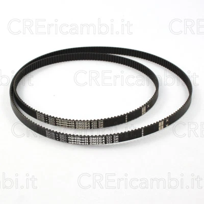 PRINCESS Cinghie 3mm 420mm + 537mm Originali Macchina Pane 151941 152000 - Immagine 1 di 3