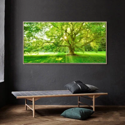 Arte en lienzo de árbol del bosque pintura paisaje lienzo arte de pared carteles impresiones arte Foto 1 de 4