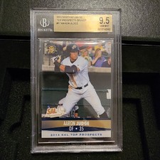 Aaron Judge 2014 SAL Brandt Charleston Riverdogs Rookie Card #17 BGS 9.5 yankees