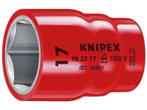 Knipex Steckschlüsseleinsatz für Sechskantschrauben mit Innenvierkant 3/8" - Bild 1 von 2