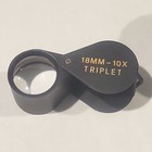 18 Mm - 10X Triplet Loupe Jewelry Inspection Magnifier