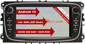 AF7 Android 12 Autoradio mit navi für Ford C-Max Focus Galaxy Mondeo S-Max 4+64G - Bild 1 von 7