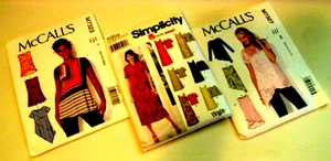 Mcall's Simplicity Pattern Lot-M7323 Size-Y & M7327+Size A5 & M5791+5959 Size KK - Picture 1 of 12