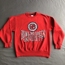 Vintage Bowling Green University Crewneck Red Large Jansport USA Made VTG NCAA