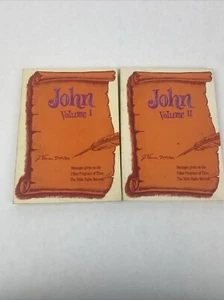 THRU THE BIBLE WITH J. Vernon McGee VOLUMES 1-2 John - 1980’s Paperback - Picture 1 of 10