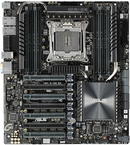 ASUS X99-E-10G WS Mainboard Intel X99 LGA 2011-V3 DDR4 M.2 E-ATX USB 3.1 Core - Bild 1 von 5