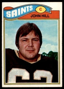 1977 Topps #117 John Hill Rookie rTGFSm - Picture 1 of 2