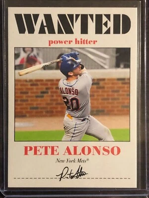 2020 Topps Throwback Thursday TBT #194 Pete Alonso New York Mets - Image 1 of 2