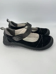 Jambu Sunrise Mary Jane Damenschuhe 11M schwarz Leder Wildleder bequeme Slipper - Bild 1 von 8