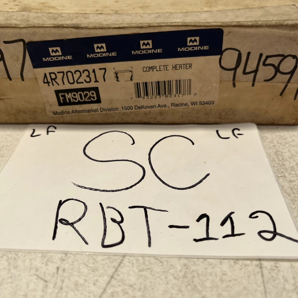 Núcleo calentador Modine, 4R702317 Foto 1 de 1