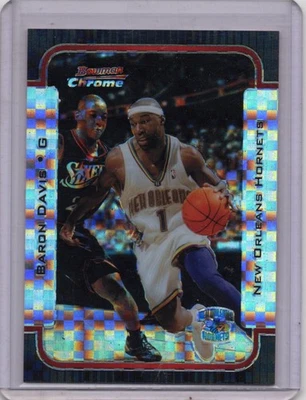 2003-04 Bowman #107 Baron Davis Chrome X-fractors #/150 - Image 1 of 2
